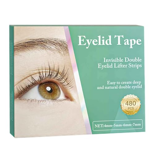 Eyelid Tape, Eyelid Lifter Strips(4-7mm) 480pcs,...