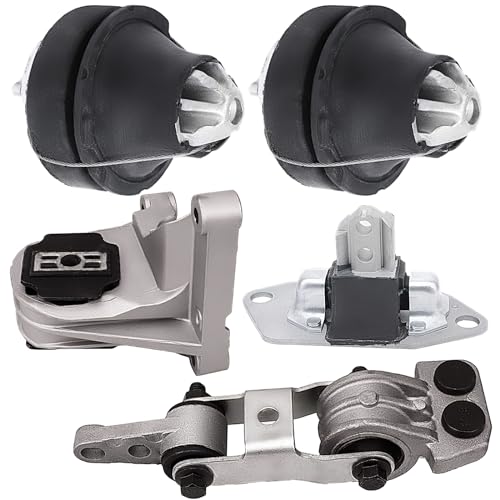 Bapmic 30680750 Engine Torque Strut Mount + Motor Mount Kit for Volvo S60 S80 V70 XC70 XC90