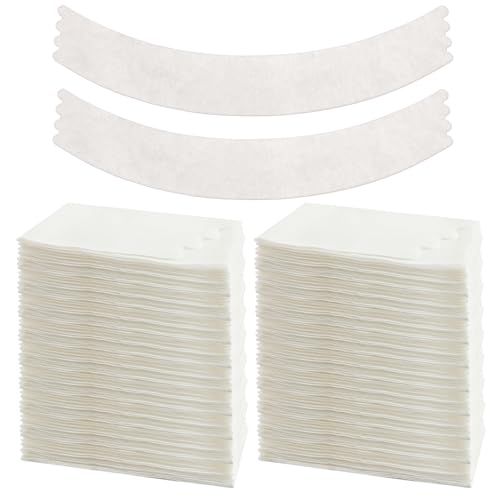 Neer Tummy Liners for Sweat White Thin Cotton Fabric Belly Sweat Liners Plus Size Belly Pads for Skin