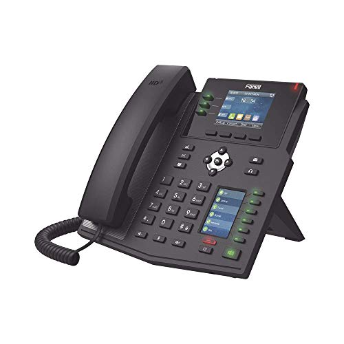 Fanvil X4U Teléfono alámbrico con pantalla LCD dual color miniatura 2