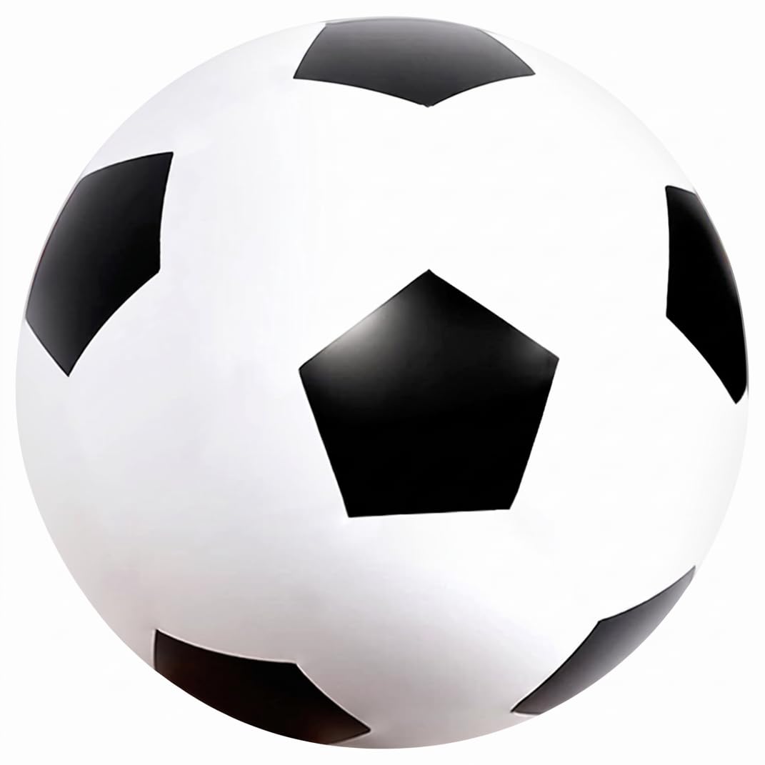 Riesiger aufblasbarer Fußball, großes PVC, 35, 43 Zoll | 35, 43-Zoll-Riesengröße, Mehrpersonenspiel, Pool-/Strandnutzung, einfache Lagerung und Transport, für Kinder und Erwachsene