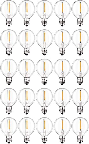 25 G40 1W (10W`) LED tBgd PCf E12 2700KdF ~j{[` d k͋C