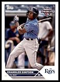 2023 Topps Pro Debut #PD-184 Chandler Simpson RC Rookie FCL Rays MiLB Baseball Trading Card