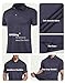 OYGSieg 6 Pack Mens Polo Shirts Performance Short Sleeve Golf Shirt Moisture Wicking Athletic Casual Collared T-Shirt SetA L