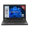 Lenovo ThinkPad, Pc portatile Intel Core i5-6th Pronto All'uso con Pacchetto Libre, Notebook Con Display HD da 15,6", Ram 32Gb, SSD 1Tb (Ricondizionato)