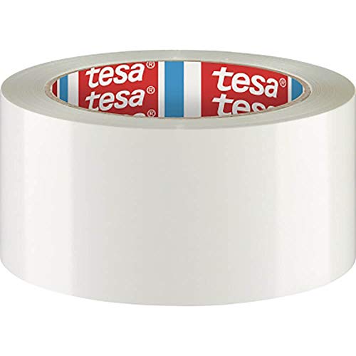 Preisvergleich Produktbild tesa 04124-00051-00 pack PVC, 66 m : 50 mm, weiß