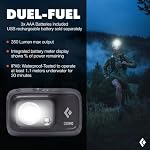 BLACK DIAMOND Cosmo 350 Headlamp, AAA Powered, Dimmable Bright, BD Graphite - Image 2