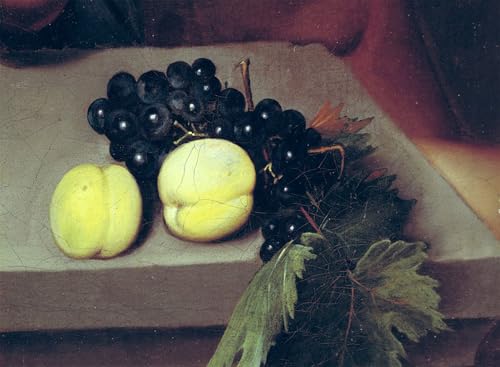 Cuadro en lienzo de Caravaggio il Bacco malato para decoración de paredes de salón en 60x90cm