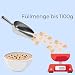 2er Set Futterschaufel Aluminium 1200 ml Mehlschaufel Eisschaufel Abwiegeschaufel Sackschaufel Getreideschaufel Schaufel Metall
