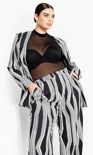 CITY CHIC Women's Laila Print Pant4