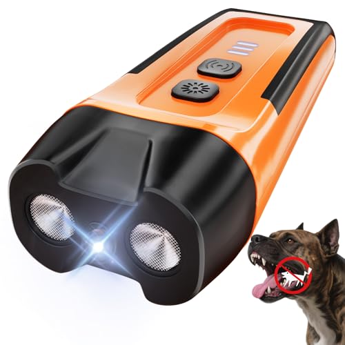 AILCK Ultrasonic Dog Bark Deterrent Devices, 50 FT Range Anti