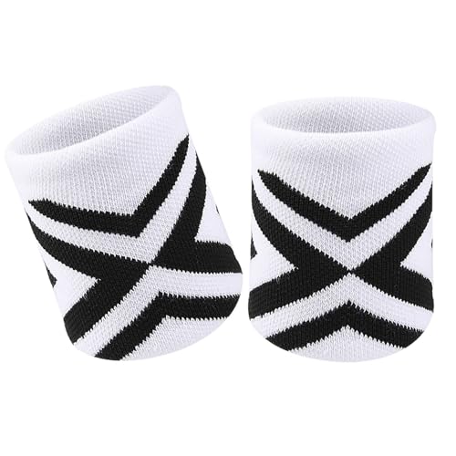 ジムのバスケットボールテニス用のスポーツ吸収性スウェットバンド運動運動スポーツリストバンドコットンスウェットバンド