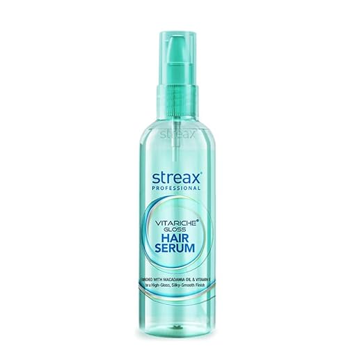 Streax Professional Vitariche Gloss Hair Serum (115 Ml), Pack of ...