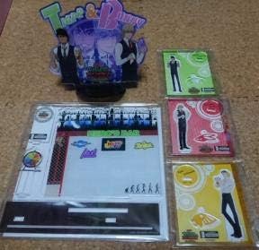 Amazon Tiger Bunny アクリル スタンド 5点 虎徹 タイガー バーナビー ライアン キャラクロ メモリアル アクリル スタンド タイバニ アニメ 萌えグッズ 通販