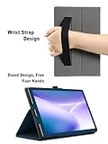Case for DOOGEE T20 Mini, 8.4 inch, DOOGEE T20 Mini Tablet Case, Folding Stand Protective Cover with Pencil Holder and Wrist Strap, Full Protection. (Blue) - Image 2