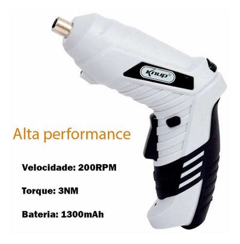 Mini Parafusadeira Sem Fio portátil Recarregavel 32 ponteiras + maleta com acessórios