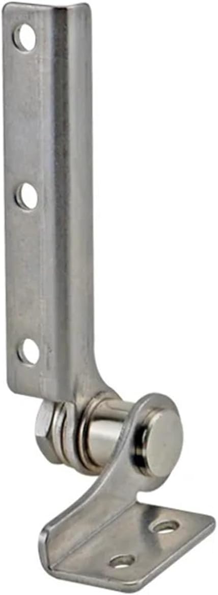 Stainless Steel Damping Hinge Industrial Instrument Device Flip Can Stop Torque At Will 1Pcs(Left)