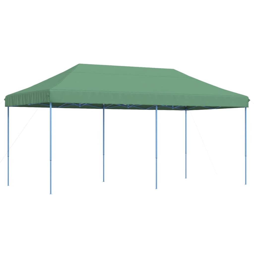 Pop-up namiot pawilonowy zielony 580 x 292 x 315 cm