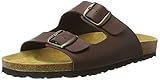 Lico Herren Bioline Man Pantoletten, Braun, 45 EU