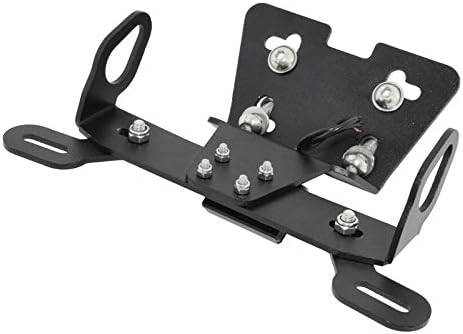 Miniatura 6 de Soporte de matrícula para guardabarros trasero, marco de matrícula con luz LED para Yamaha XJ6DIVERSIONF XJ6N XJ6F XJ6S FZ6R FZ-6R 2009 2010 2011