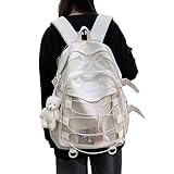 Mochila escolar – Mochila de viaje multifuncional, bolsa de almacenamiento impermeable | Bolsa de transporte ligera para ordenador portátil, espacioso organizador de compartimentos, elegante y