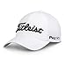 Titleist Golf Caps (Tour Flat Bill, Tour Sports Mesh) (Tour Sports Mesh, Staff, White, S/M)