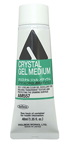 ホルベイン アクリリックメディウム クリスタルジェルメディウム AM557 40ml 014557