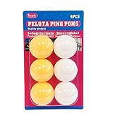  Pack 6 Pelotas de Ping Pong