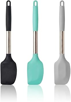 Steel Handle Silicone Spatula Set Silicone Spatula for Baking