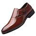 Produktbild Sannysis Leder Schuhe Herren Anzugschuhe Business Schuhe Lederschuhe aus Leder für Beruf und Anzug Rindleder Schwarz Braun Größe 38-47