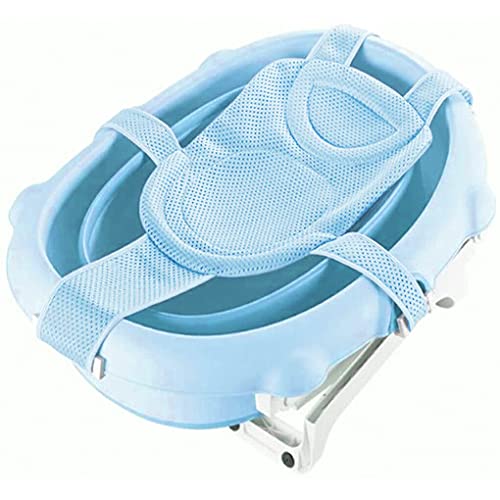 XUSIJAKQ1 Almofada de banheira antiderrapante tapete de banho para bebê base de chuveiro, Azul claro