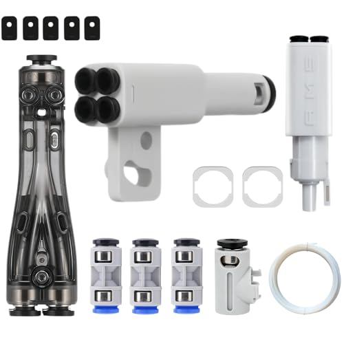 AMS Lite Filament Hub Combo Pack – Standard Hub Upgraded Wiper Adapter and AMS Lite Filament Hub, Ultimate Multi‑AMS Exp