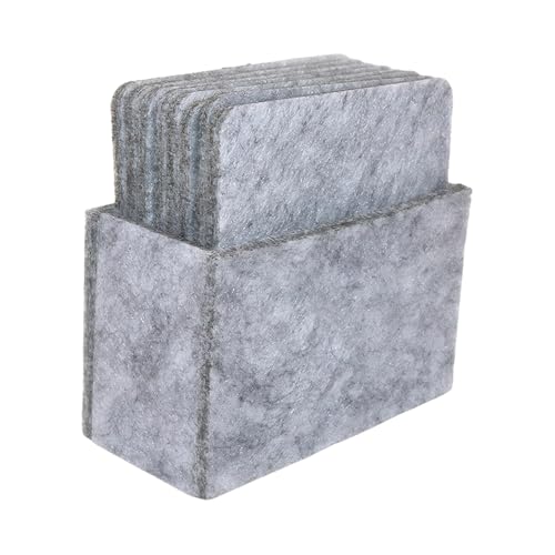 QUXVUIS Posavasos de Fieltro para decoración de Cocina, Posavasos Elegantes 14 Piezas para para secar Platos, para Bebidas