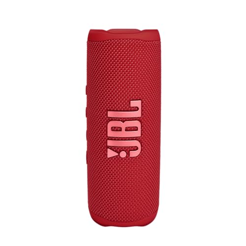 Image of JBL FLIP 6 Waterproof Portable Speaker Bundle with gSport Silicone Sleeve (Red)