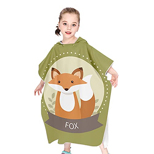 MAFANG® Serviette De Bain Enfant, Coton Poncho De Bain Enfant Serviette De Bain Enfants Poncho À Capuche pour Les Garçons Et Les Filles Peignoir À Capuchon, pour Les Enfants De 3 À 10 Ans,Style 8 Cover