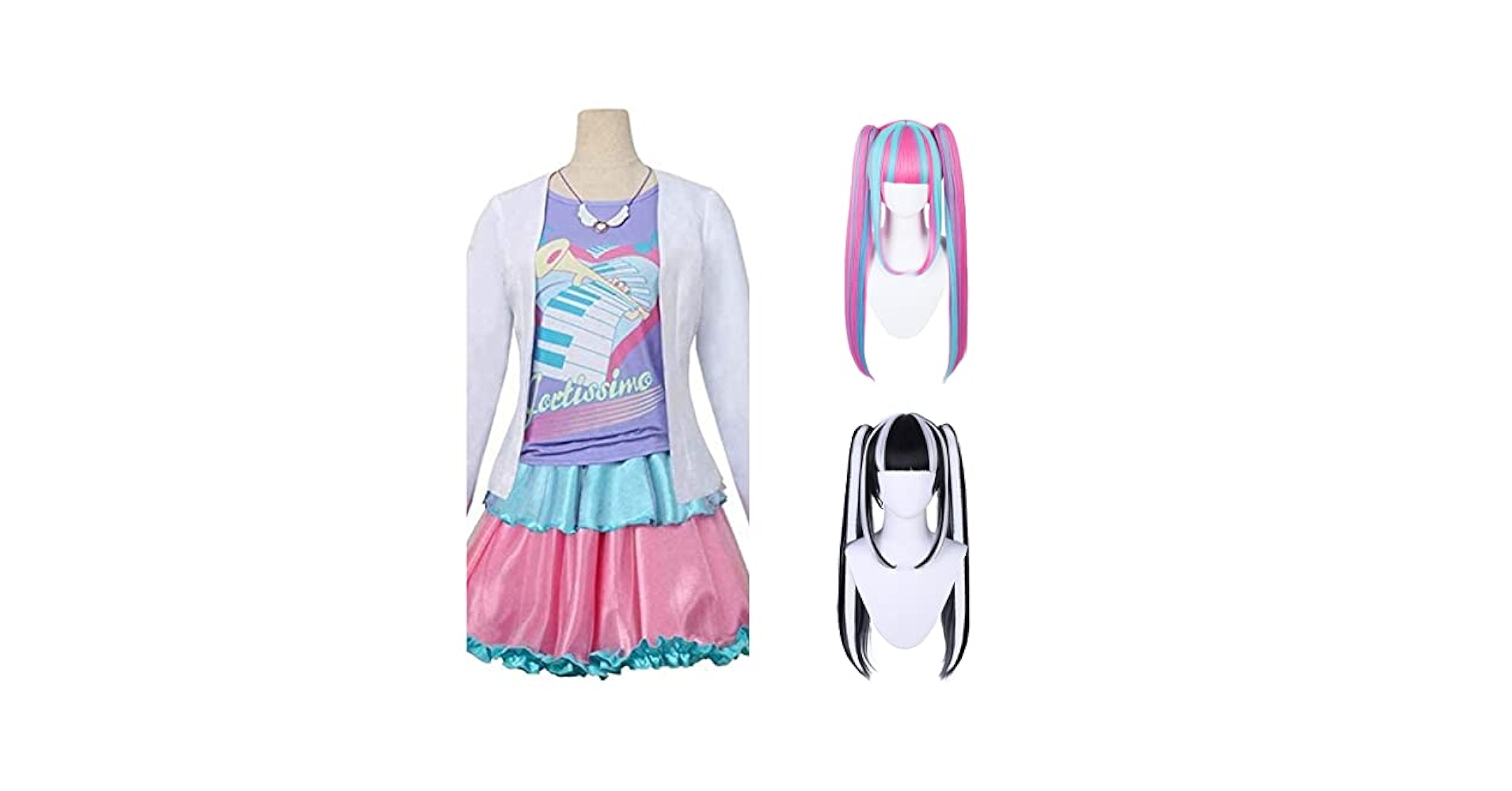 バンドリ パレオ コスプレ衣装 ウィッグ付き バンドリ パレオ コスプレ衣装 ウィッグ付き 61+h7i2MjkL