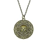 brujula de piratas del caribe en venta Hecho de aleación resistente desgaste con acabados de plata y latón.