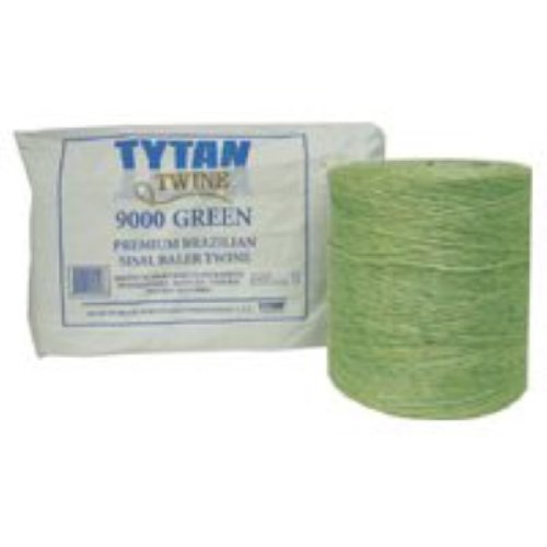 Tytan International Sbt9grty Green Sisal Baler Twine 9000'