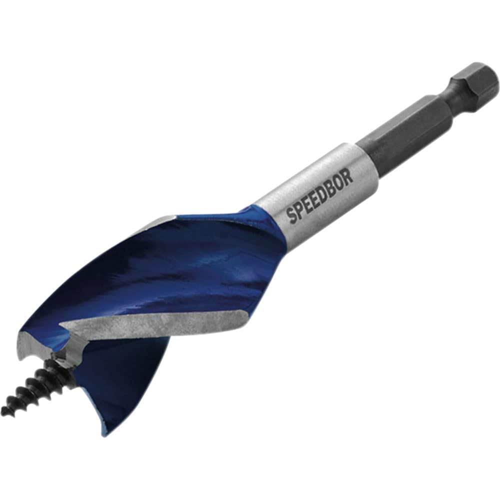IRWIN® Blue Groove 6X Stubby Wood Bit 14 x 100mm IRW1921930