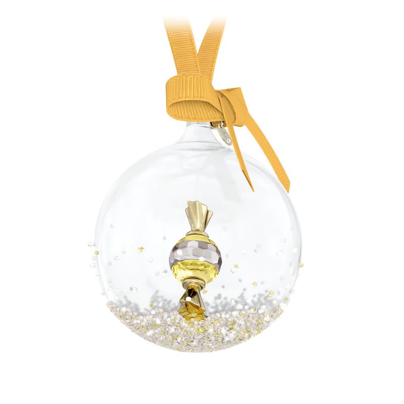 Swarovski Holiday Cheers DULCIS:Ball ORN. Yellow 2