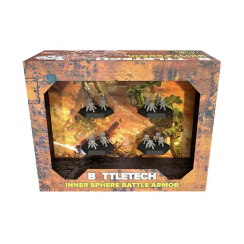 Catalyst Game Labs BattleTech | Miniatures | Inner Sphere Battle Armor Pack | Expansion | Miniature Game Ages 14+
