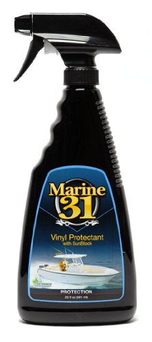 Marine 31 Vinyl Protectant with Sunblock | Prevents Fading & Cracking | Safe for Boats, Car Interiors & Patio Furniture | Long-Lasting UV Protection | M31-430 | 20 oz
