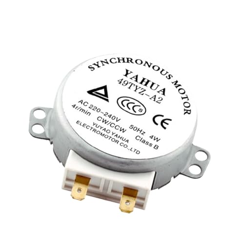 Leefasy Microwave Oven Parts Microwave Synchronous Motor 49tyz-a2 Kitchen Portable Spare Part Accessories 220-240V Turntable Motor