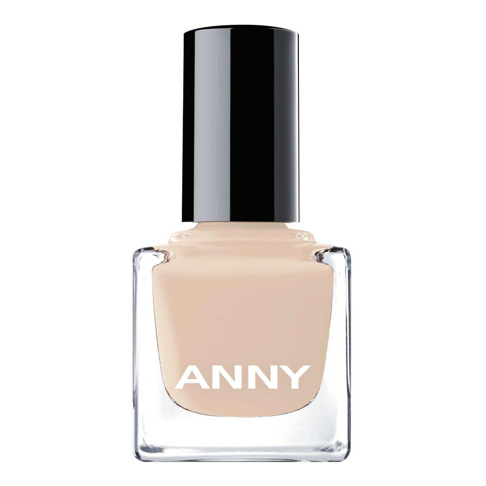 ANNY Nail Polish – Hochwertiger Farb-Nagellack mit langanhaltendem Glanz, splitterresistent und schnelltrocknend, Farbe: Slow Down, Feel Well - Cremiges Sandbeige - 15 ml