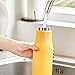 PHILIPS Water GoZero Self-Cleaning Smart Water Bottle Vacuum Stainless Steel Insulated Water Bottle with Handle Double-wall, Auto Cleaning, Keep Drink Hot or Cold, BPA Free (Yellow 12 oz.)
