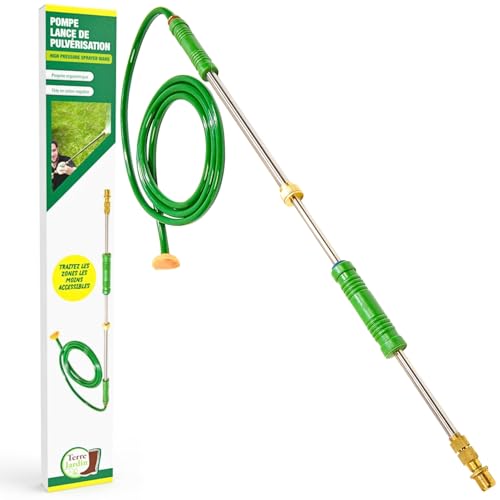 OSE TERRE JARDIN - Cuivre Lance de pulvérisation avec pompe à main