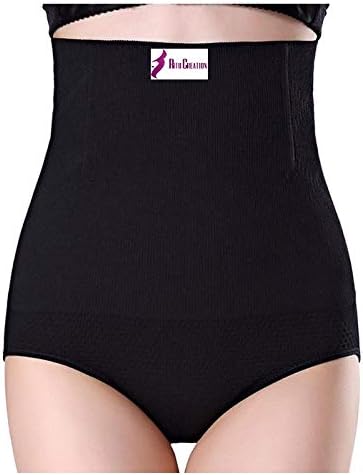Ritu Creation Women's No Rolling Down Magic Wire Tummy Tucker/Tummy Control High Waist Shapewear Panty