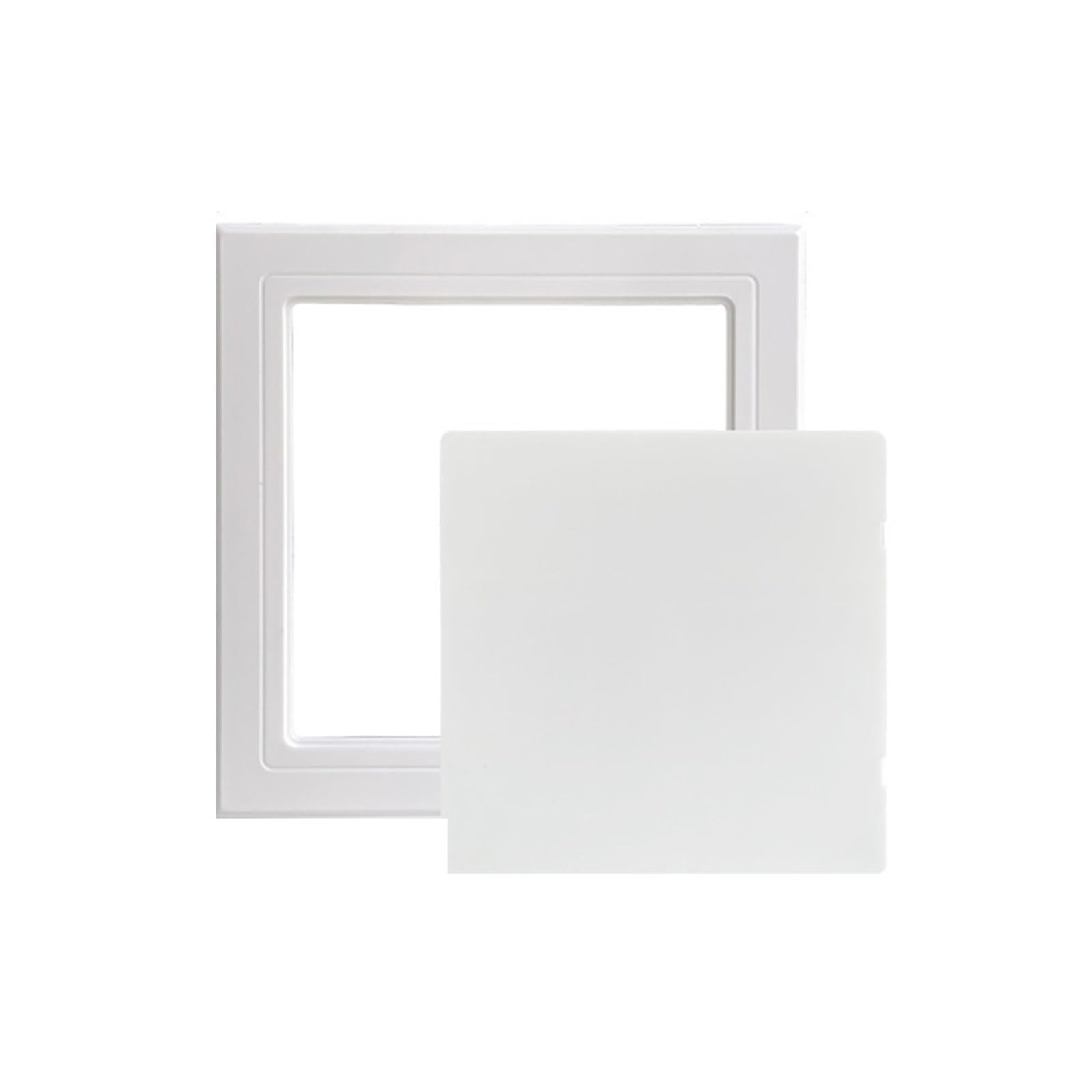 Dunsby One Color Access Panel Access Panel For Drywall Self Adhesive Inspection Hole Wall Ceiling White Hatch Cover Universal Plastic(200Mmx300mm)