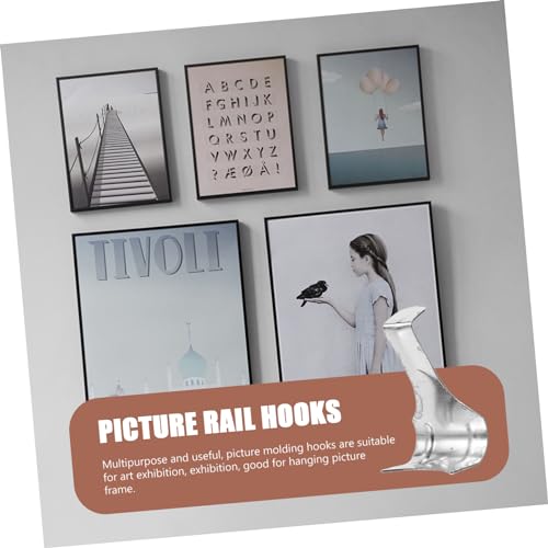 Crochets en S pour moulures de tableaux faciles à installer et multipurpose
