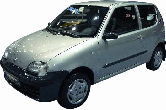 CG94 Specchietto Retrovisore F!AT - Seicento Esterno SINISTRO Completo con Specchio - Meccanico - Dal 1998 - Nero
